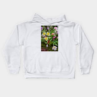 Floral arrangement in closeup Kids Hoodie